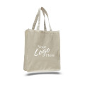 Canvas Jumbo Shopper Bag 14" W x 17" H w/7" Gusset