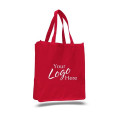 Canvas Jumbo Shopper Bag 14" W x 17" H w/7" Gusset