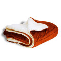 Micro Mink Solid Colors Sherpa 50" x 60" Blanket