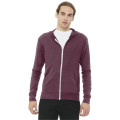 BELLA+CANVAS Unisex Triblend Full-Zip Lightweight Hoodie