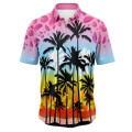 Unisex 135 GSM UV Resistant Sublimation Hawaiian Shirts