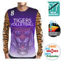 Unisex 180 GSM Spandex Milk Silk Long Sleeve T-Shirt
