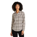 Port Authority Ladies Long Sleeve Ombre Plaid Shirt 4.6 oz.