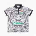 Women's 75D Pique Full Color Sublimation Polo