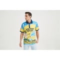Unisex 75D Pique Sublimation Full Color Polo Shirt