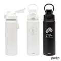 Perka® Rex 24 oz. Double Wall, Stainless Steel Water Bottle