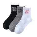 Customs Logo Socks MOQ 50PCS