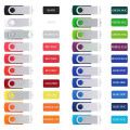 1 GB Swivel USB Flash Drive MOQ 50 PCS