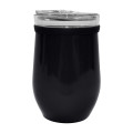 8 Oz. Glass And Stainless Steel Wine Tumbler