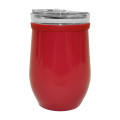 8 Oz. Glass And Stainless Steel Wine Tumbler