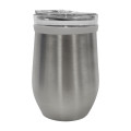 8 Oz. Glass And Stainless Steel Wine Tumbler