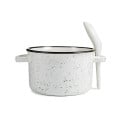 Campfire 20 oz Ceramic Soup Bowl With Spoon