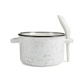 Campfire 20 oz Ceramic Soup Bowl With Spoon