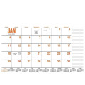 Products 13-Month Desk Pad Calendar