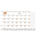 Products 13-Month Desk Pad Calendar