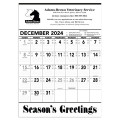 Triumph® Calendars Black & White Contractor Memo Calendar