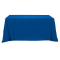 Flat Poly/Cotton 4-sided Table Cover - fits 6' standard table