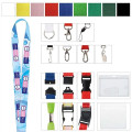 Universal Source® 3/4" Polyester 4 Color Lanyard