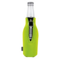 Koozie® Zip-Up Bottle Cooler with Opener
