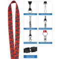 1" Fine-Print Lanyard