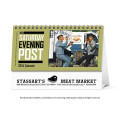 The Saturday Evening Post Desk Calendar