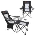 2-in-1 Mesh Adirondack Chair and Table