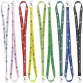 5/8" Satin Screen Print Lanyard