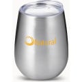 10oz Stemless Insulated Wine Tumbler With Lid