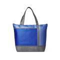 Hexagon Pattern Non-Woven Cooler Tote Bag