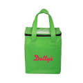 Non-Woven Cubic Lunch Cooler Bag With ID Slot