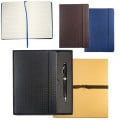 Leeman Tuscany™ Textured Journal And Executive Stylus Pen...