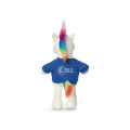 8.5" Plush Unicorn With T-Shirt