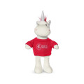 8.5" Plush Unicorn With T-Shirt