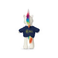 8.5" Plush Unicorn With T-Shirt