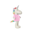 8.5" Plush Unicorn With T-Shirt