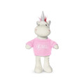 8.5" Plush Unicorn With T-Shirt