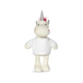 8.5" Plush Unicorn With T-Shirt