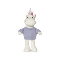 8.5" Plush Unicorn With T-Shirt