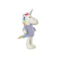 8.5" Plush Unicorn With T-Shirt
