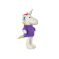 8.5" Plush Unicorn With T-Shirt