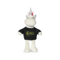 8.5" Plush Unicorn With T-Shirt