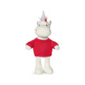 8.5" Plush Unicorn With T-Shirt