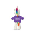 8.5" Plush Unicorn With T-Shirt