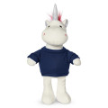 8.5" Plush Unicorn With T-Shirt