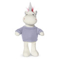 8.5" Plush Unicorn With T-Shirt