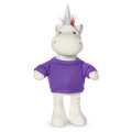 8.5" Plush Unicorn With T-Shirt
