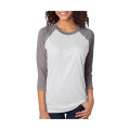 Next Level™ Unisex Triblend 3/4-Sleeve Raglan