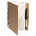 Stone Paper Spiral Notebook with Pen Combo