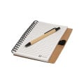 Stone Paper Spiral Notebook & Pen 5.5" X 7"