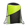 Sprint Angled Drawstring Sports Bag With Pockets